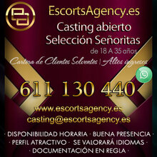 CASTING ABIERTO en ESCORTS AGENCY, SELECCI&Oacute;N DE CHICAS INDEPENDIENTES PARA AGENCIA VIP
