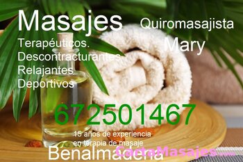 segunda imagen miniatura: MASAJES TERAPÈUTICOS  MASAJES RELAJANTES Mary