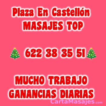 primera imagen miniatura: Plaza en Castellón para masajista tántrica