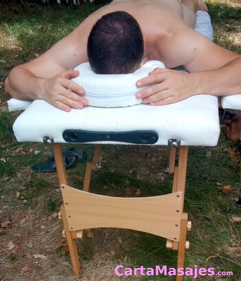 segunda imagen miniatura: Masajes con relajacion final manual al aire libre, individual y para parejas🍃🌿🌲