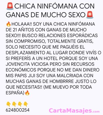 primera imagen miniatura: 🚨CHICA NINFÓMANA CON GANAS DE MUCHO SEXO🚨