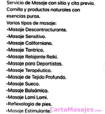 sexta imagen miniatura: QUIROMASAJISTA AROMATERAPIA!