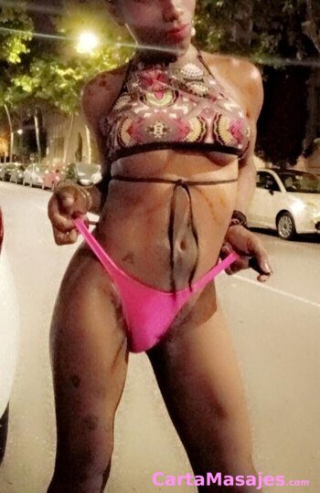 primera imagen miniatura: Travesti negra en sabadell masajes 24h