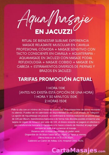 cuarta imagen miniatura: Aquamasaje en Jacuzzi Ritual sublime experiencia