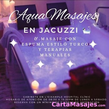 segunda imagen miniatura: Aquamasaje en Jacuzzi Ritual sublime experiencia