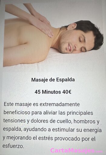 segunda imagen miniatura: MASAJES RELAJANTES CUERPO ENTERO