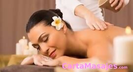 primera imagen miniatura: Cubana hace masajes con final feliz