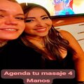 masaje 4 manos dos masajistas