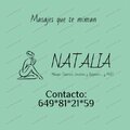 Natalia, madura jovial, con mucha sensibilidad