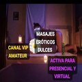 MASAJISTA ER&Oacute;TICA INDEPENDIENTE Y VIRTUAL