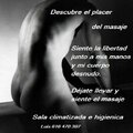 Disfruta de un masaje erotico y sensual, cuerpo a cuerpo
